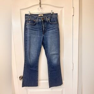 Madewell Indigo Wide Leg Jeans